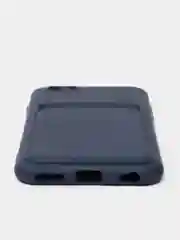 Темно-синий чехлы Iphone c кармашком для карт