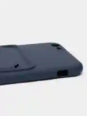 Темно-синий чехлы Iphone c кармашком для карт