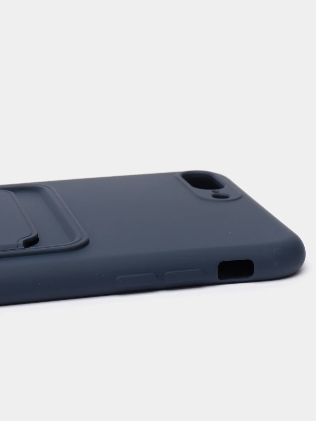 Темно-синий чехлы Iphone c кармашком для карт