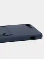 Темно-синий чехлы Iphone c кармашком для карт