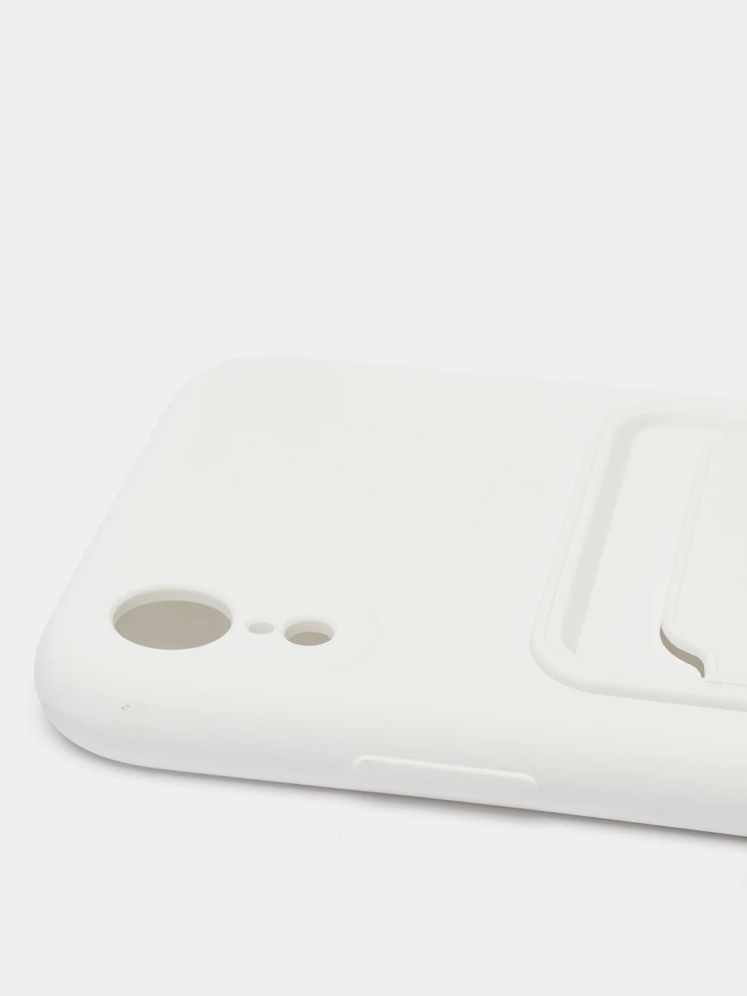 Белый чехлы Iphone c кармашком для карт