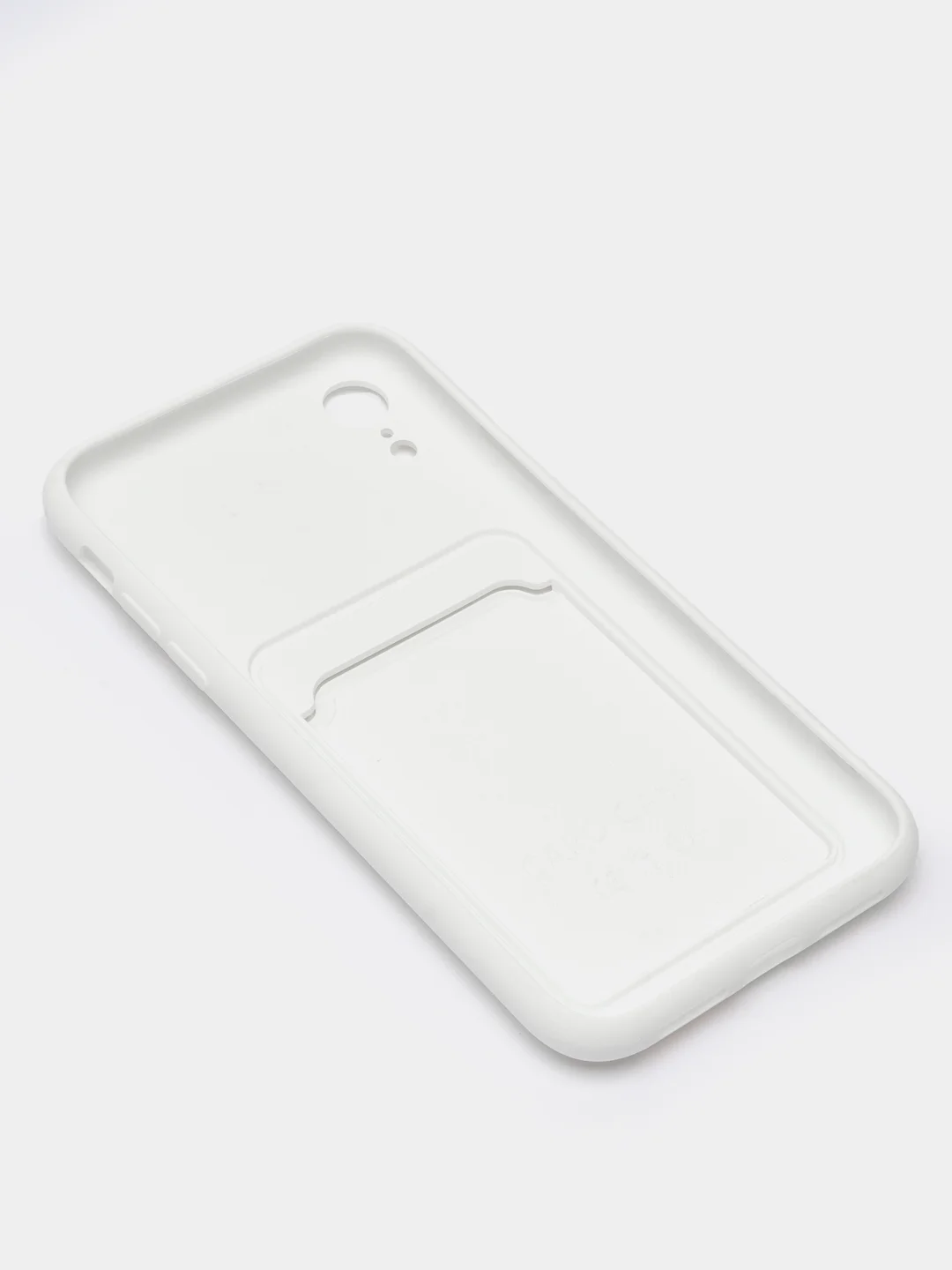Белый чехлы Iphone c кармашком для карт