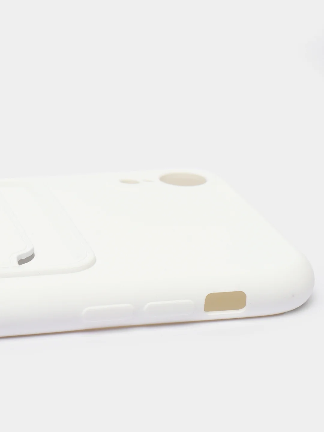 Белый чехлы Iphone c кармашком для карт