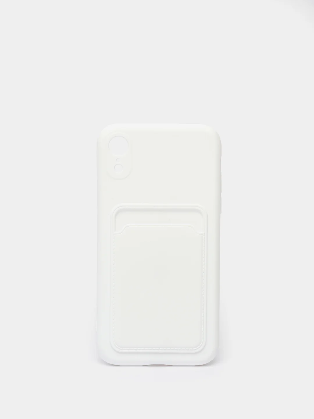 Белый чехлы Iphone c кармашком для карт