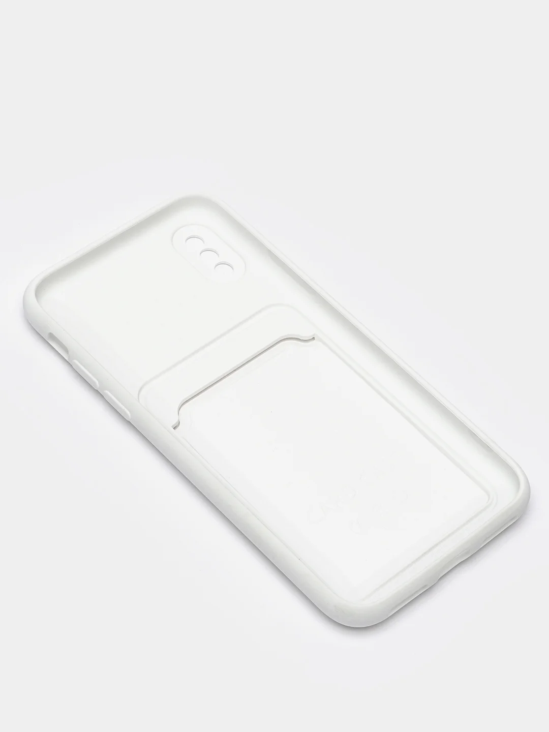 Белый чехлы Iphone c кармашком для карт