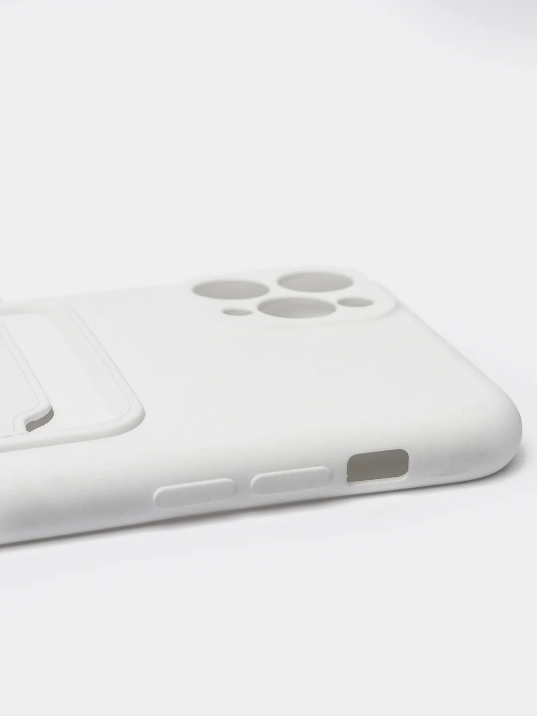 Белый чехлы Iphone c кармашком для карт