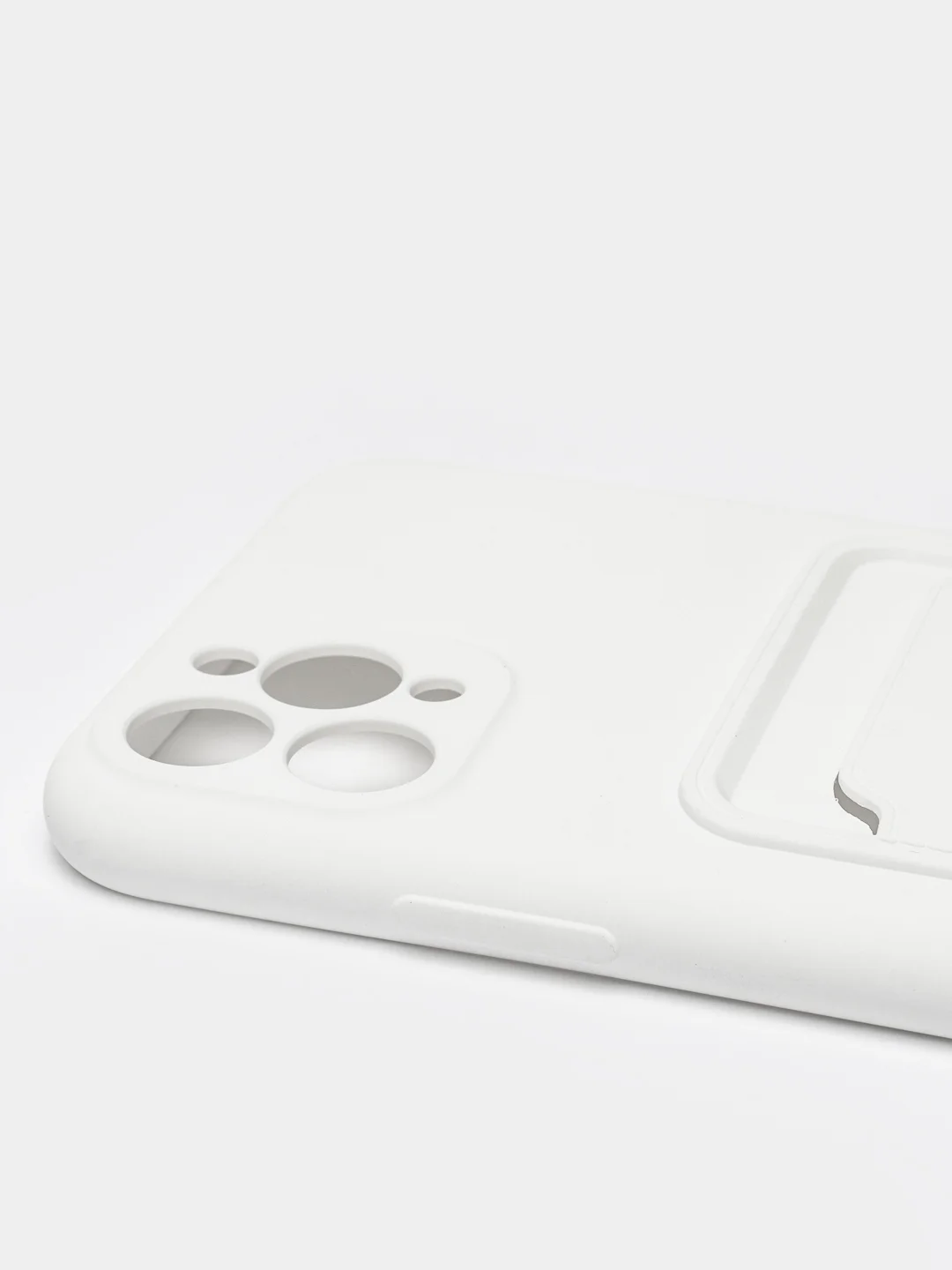 Белый чехлы Iphone c кармашком для карт