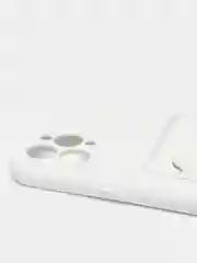 Белый чехлы Iphone c кармашком для карт