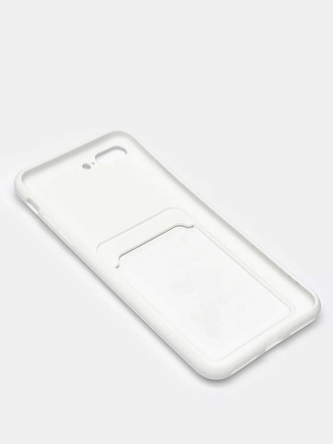 Белый чехлы Iphone c кармашком для карт