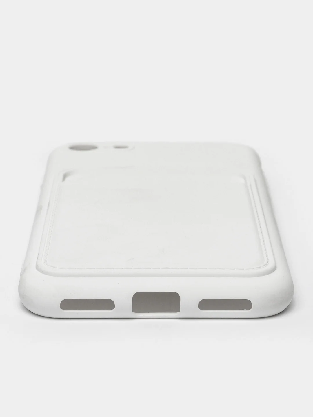 Белый чехлы Iphone c кармашком для карт