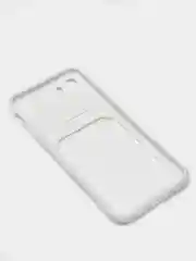 Белый чехлы Iphone c кармашком для карт