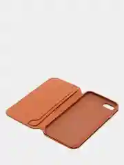 Терракотовый чехол Leather Case Книжка 7/8