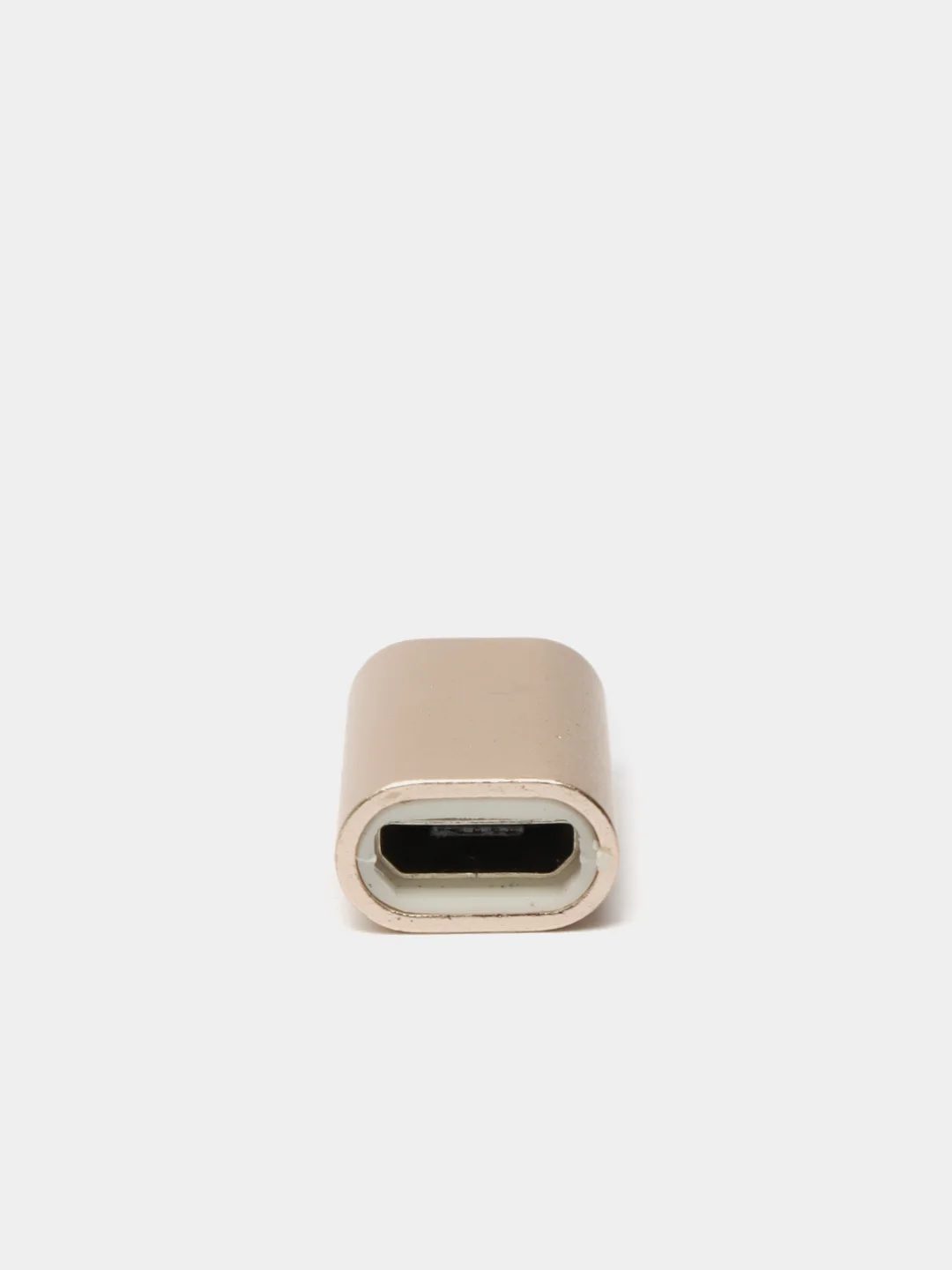 Золотой переходник apple 8 pin - micro usb