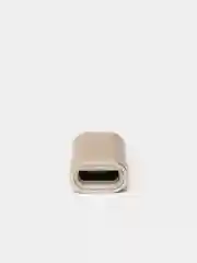 Золотой переходник apple 8 pin - micro usb
