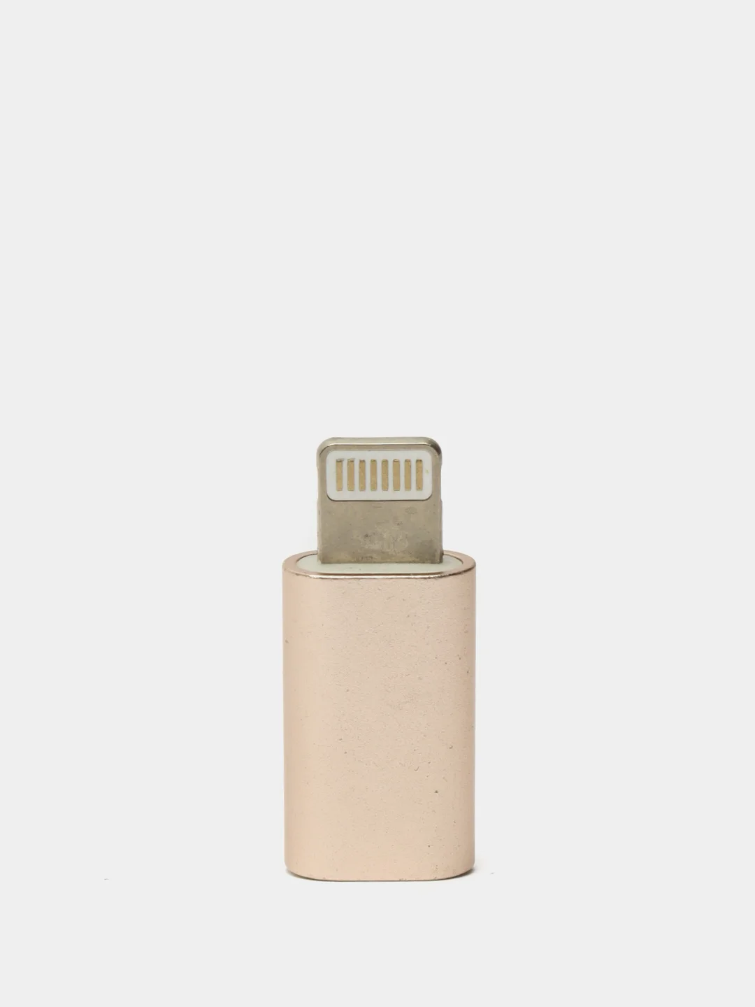 Золотой переходник apple 8 pin - micro usb