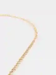 Золотой ожерелье "Сердце"