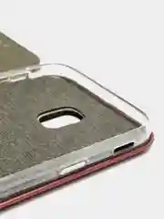 Багровый чехол книжка Samsung Galaxy J3 2017 / J330