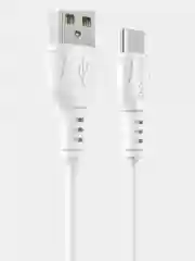 Белый кабель USB Borofone BX51 Triumph/Type-C 2.4А 1м