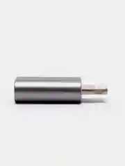 Серебряный переходник apple 8 pin - micro usb