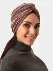 Медный чалма из люрекса