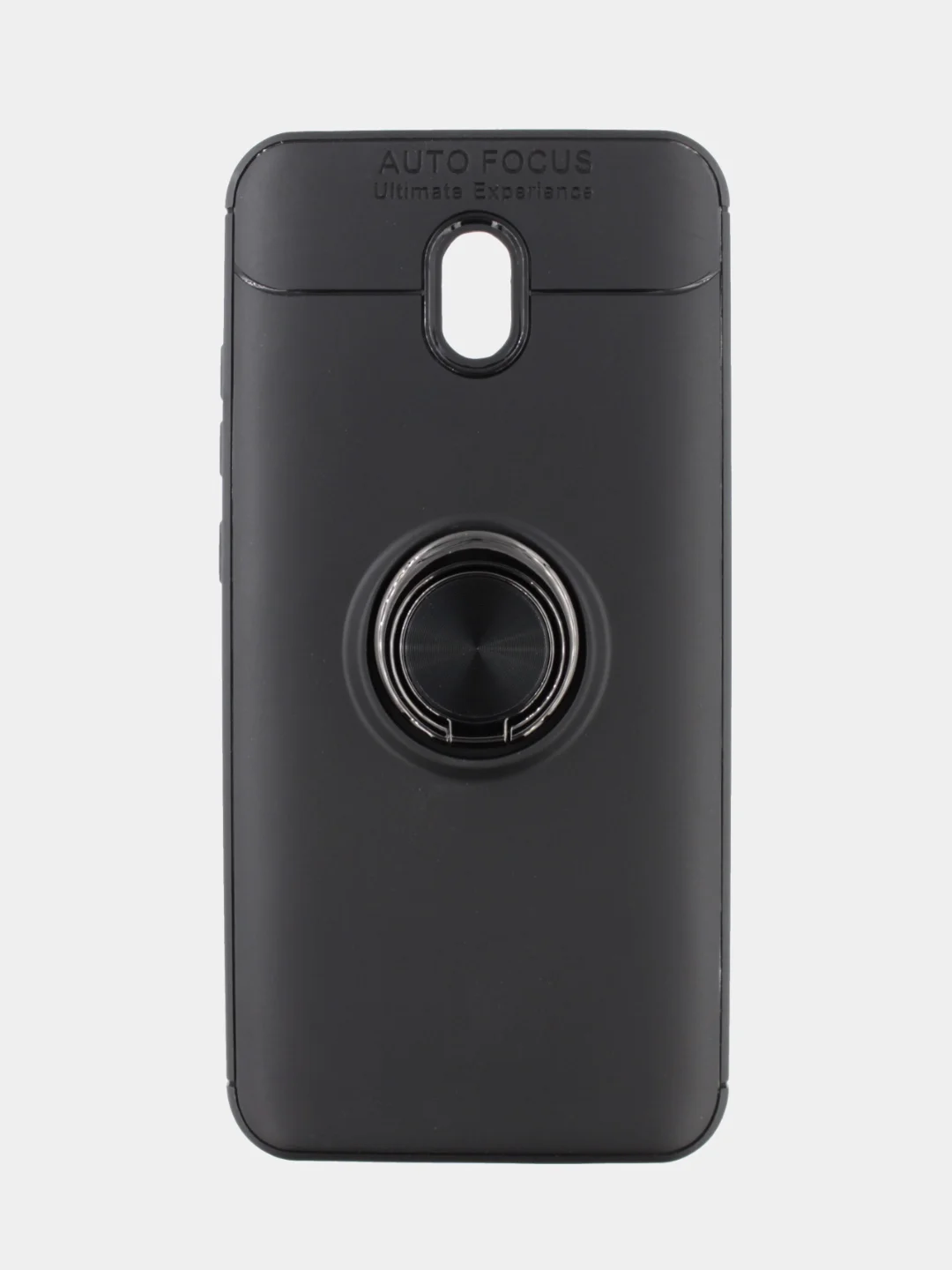Черный чехол для Redmi 8A с кольцом