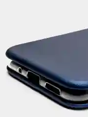 Синий чехол-книжка для Honor 8S / 8S Prime / Huawei Y5 2019, Хонор 8С, 8С Прайм, Хуавей У5 2019