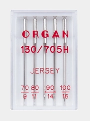 Иглы для швейных машин ORGAN Джерси №70-100 5 шт. в пенале