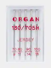 Иглы для швейных машин ORGAN Джерси №70-100 5 шт. в пенале