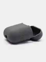 Серый силиконовый чехол для наушников AirPods 1, 2