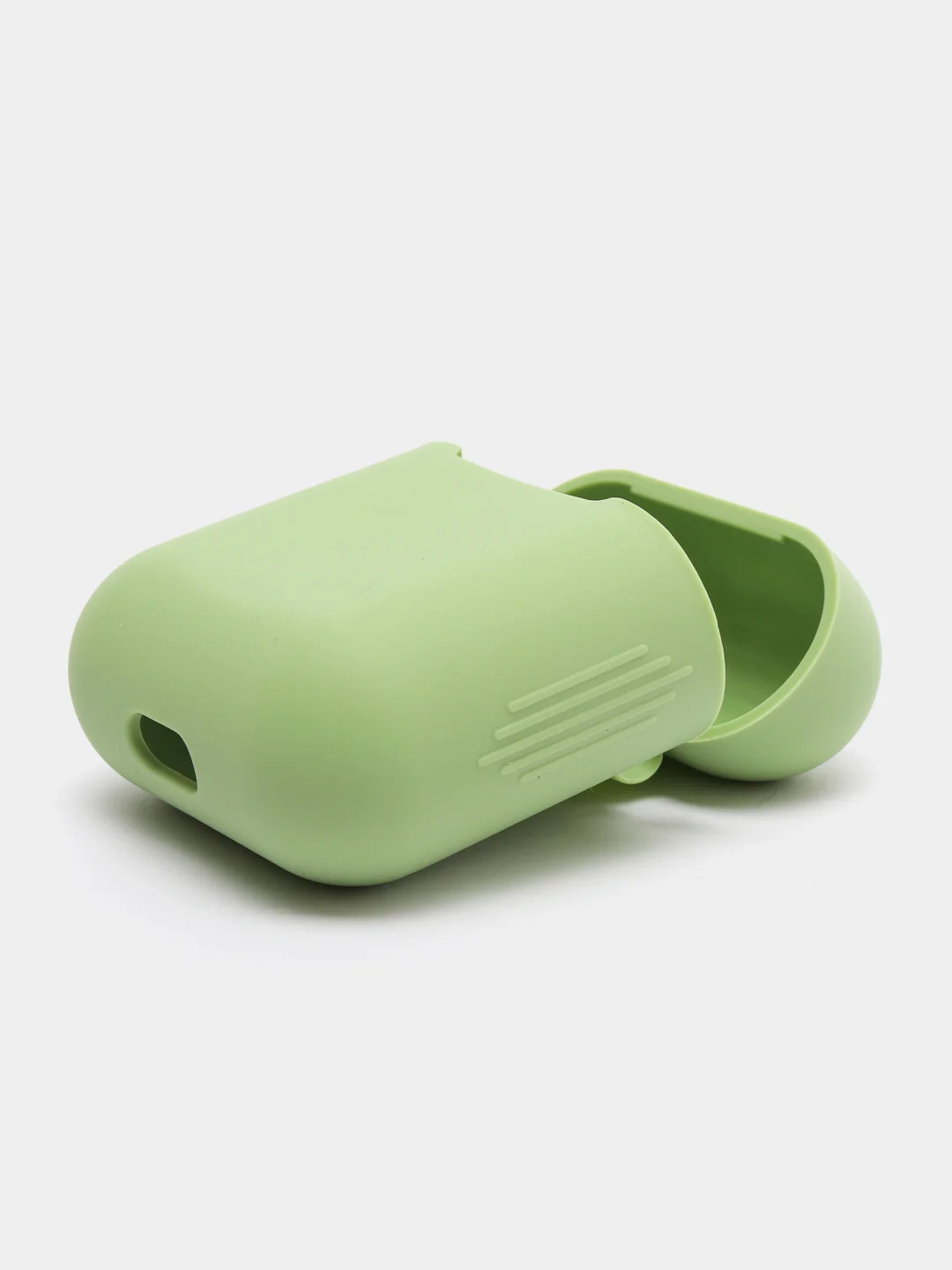 Лесной зеленый силиконовый чехол для наушников AirPods 1, 2