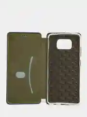 Синий чехол-книжка Xiaomi Poco X3 NFC/Poco X3 Pro (Сяоми Поко Х3 НФС/Х3 Про)