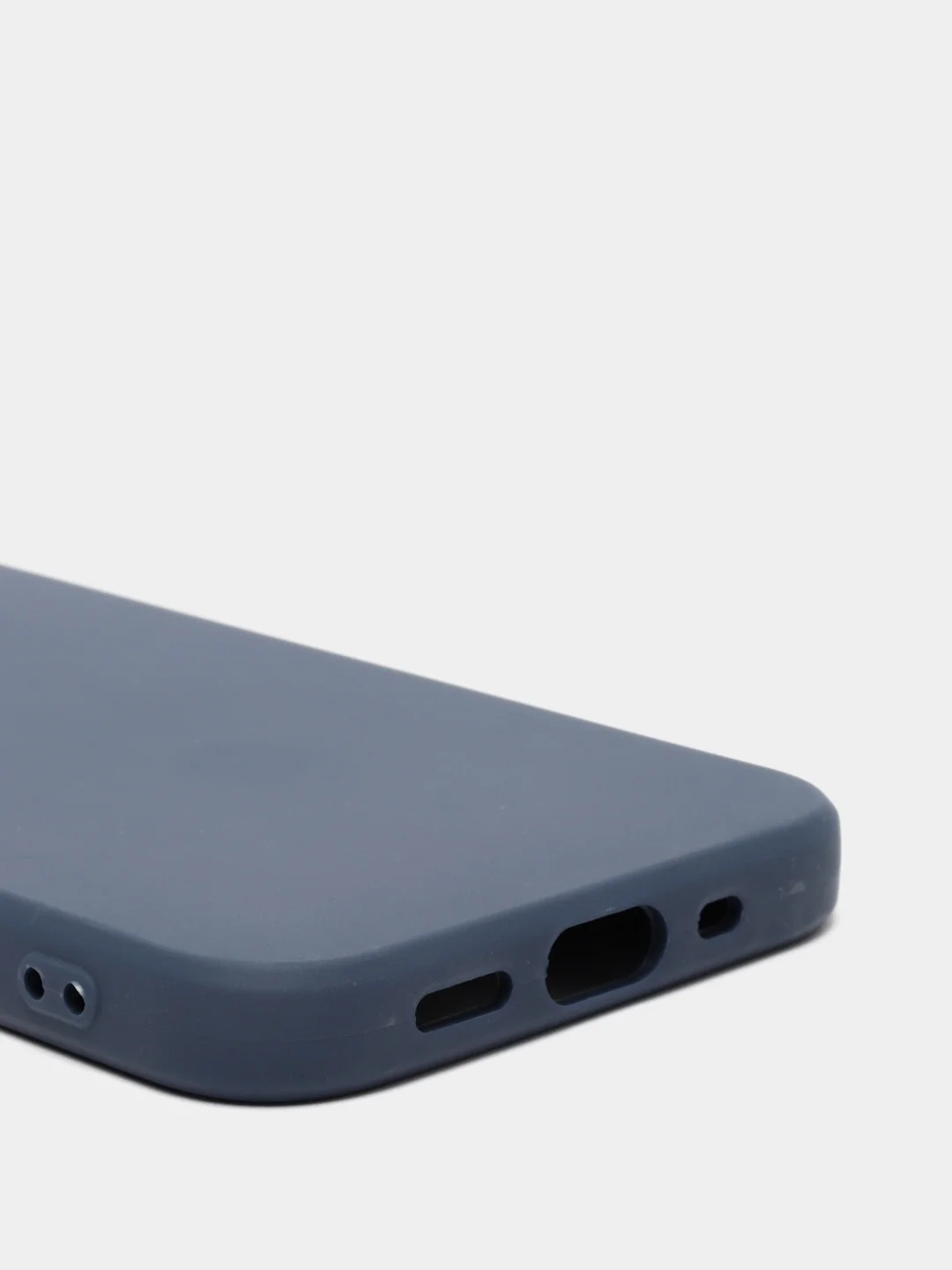 Темно-синий силиконовый чехол для iPhone 12 Mini