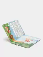 Красный книга детская картонная "Для малышей", 10 стр