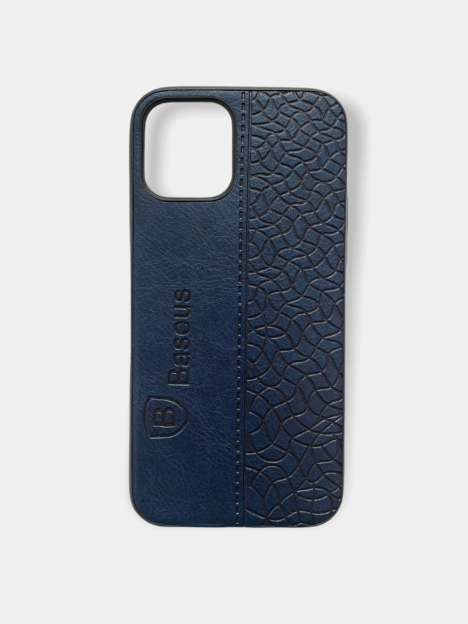 Синий чехол-экокожа Baseus на iPhone  7/8, XR, 11, 12/12 Pro