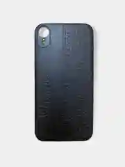 Черный чехол-экокожа Baseus на iPhone  7/8, XR, 11, 12/12 Pro