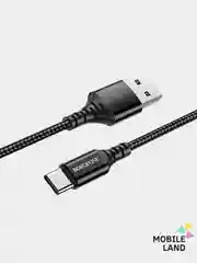 Черный кабель для зарядки Android и Apple iPhone BOROFONE BX54 (1m, Micro-USB/Type-C/Lightning)