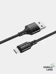 Черный кабель для зарядки Android и Apple iPhone BOROFONE BX54 (1m, Micro-USB/Type-C/Lightning)