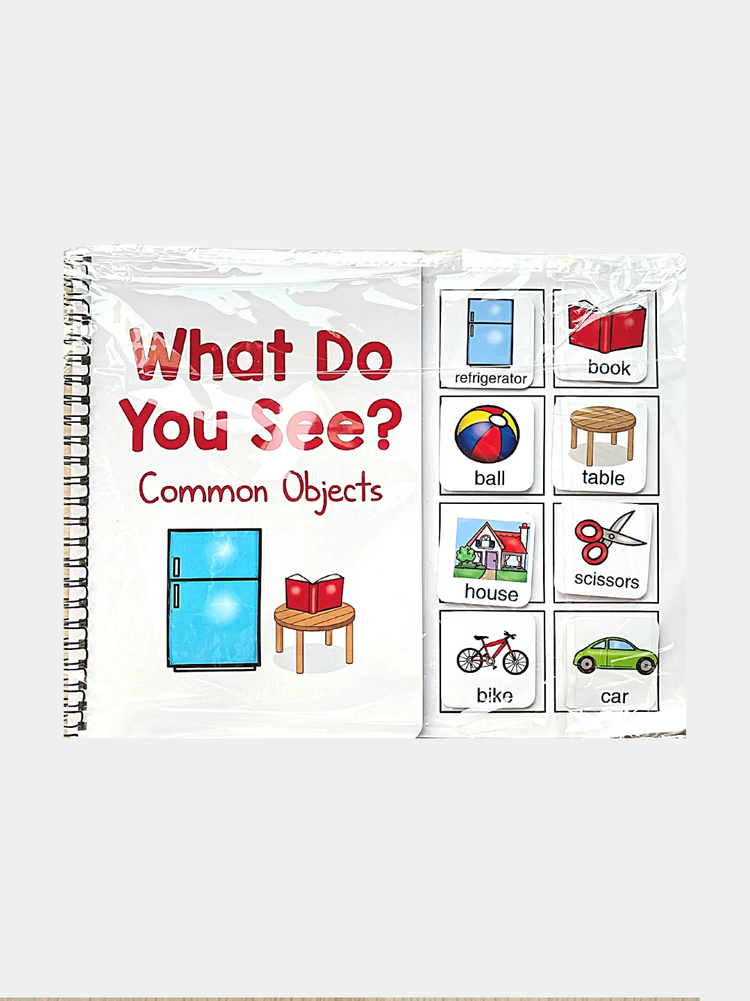 Карточки на английском языке "What Do You See?"