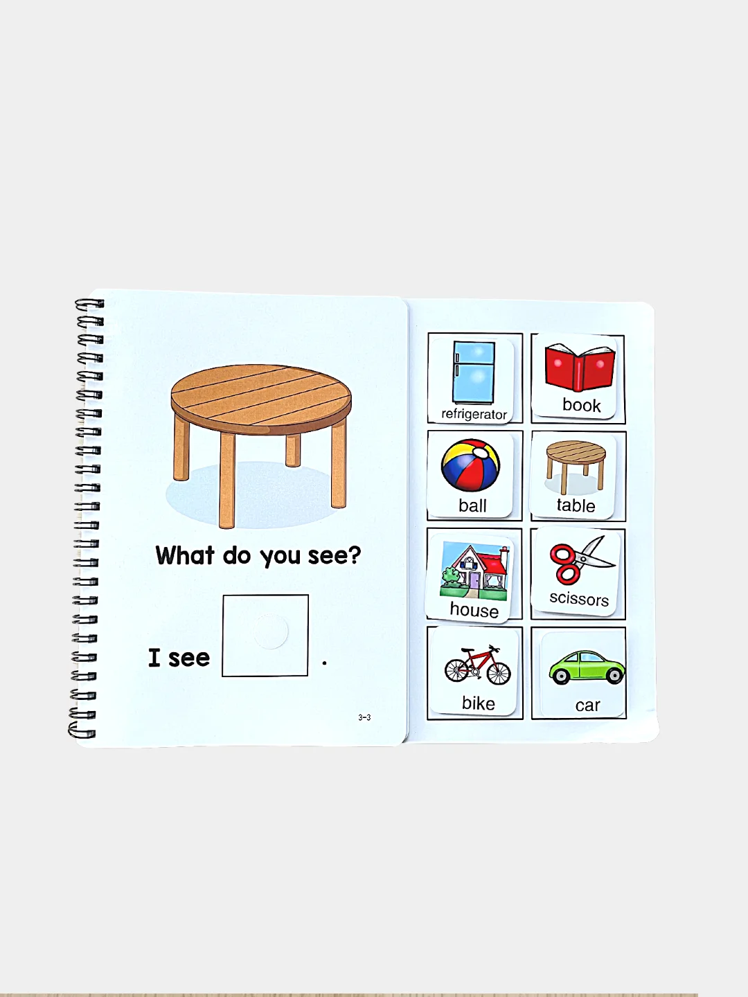 Карточки на английском языке "What Do You See?"