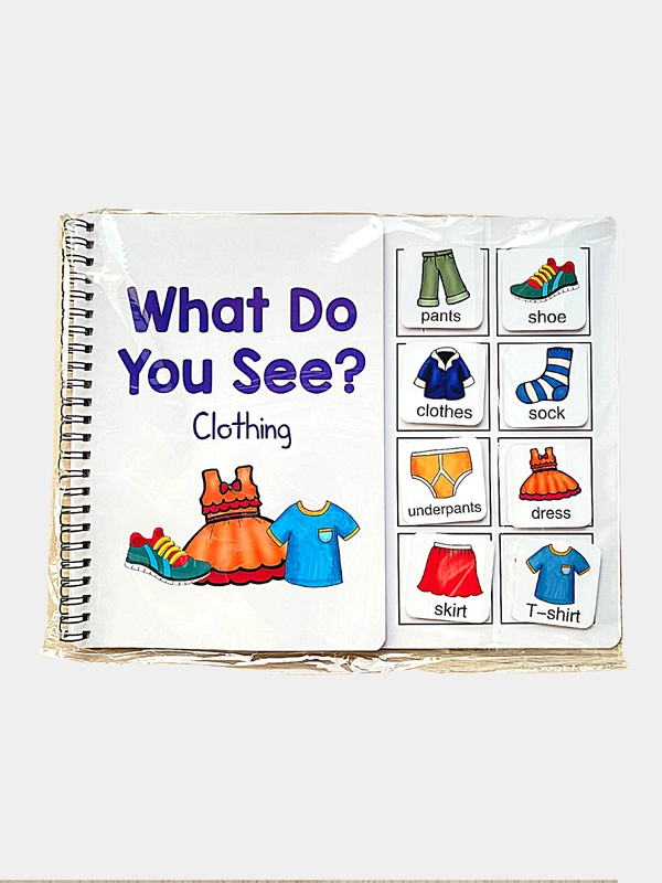 Карточки на английском языке "What Do You See?"