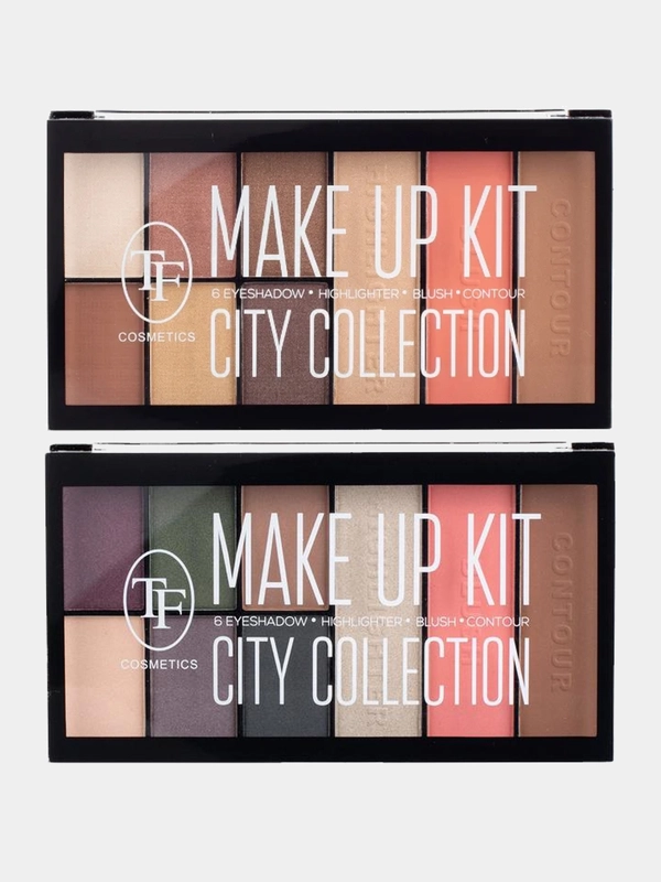 Набор косметический для макияжа MAKE UP KIT CITY COLLECTION 2 вида