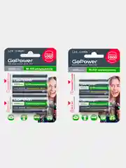 Аккумулятор GoPower Ni-MH тип C/D/НR14/НR20, 4500/10000мАч