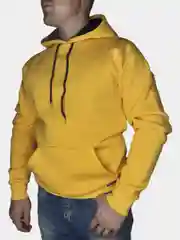 Желтый толстовка