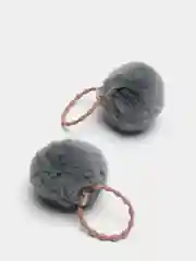 Угольный резинки для волос