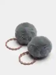 Угольный резинки для волос