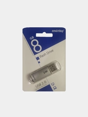 USB флеш-диск SmartBuy 8Gb V-Cut Silver