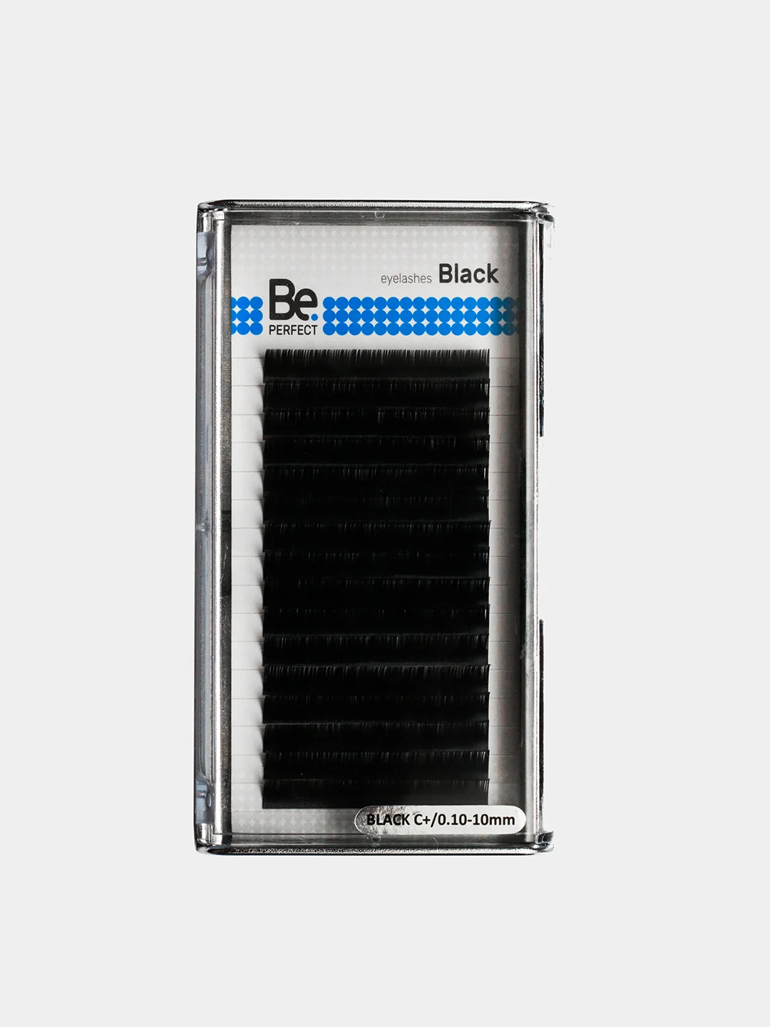 Чёрные ресницы Be Perfect Black 16 линий