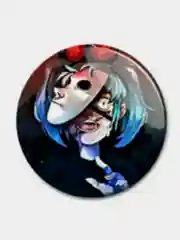 Бронзовый значки аниме Салли Фейс Sally Face
