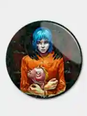 Бежевый значки аниме Салли Фейс Sally Face