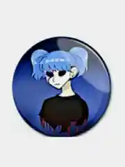 Зеленый значки аниме Салли Фейс Sally Face